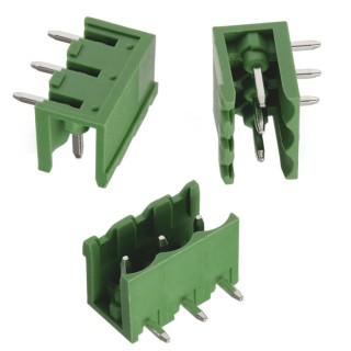 Wurth Elektronik 312 Series Pluggable Terminal Block 3-Contact 5.08 mm Pitch 1 Row 691312510003