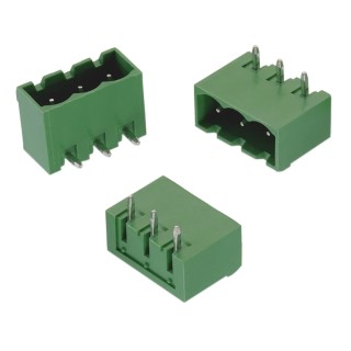 Wurth Elektronik 313 Series Pluggable Terminal Block, 4-Contact, 5.08 mm Pitch, 1 Row 691313510004