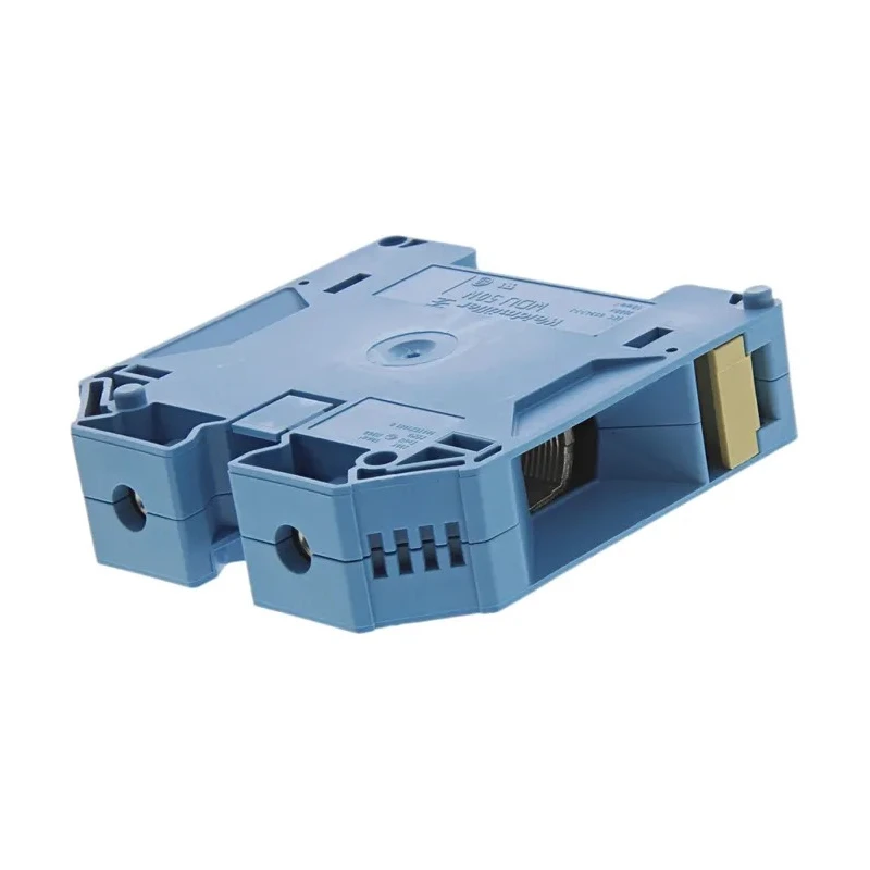 Weidmüller W Series Blue Feed Through Terminal Block 1-Level Screw, 10mm² to 70mm², 150A, 1kV, 1820850000