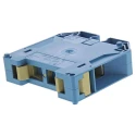 Weidmüller W Series Blue Feed Through Terminal Block 1-Level Screw, 10mm² to 70mm², 150A, 1kV, 1820850000