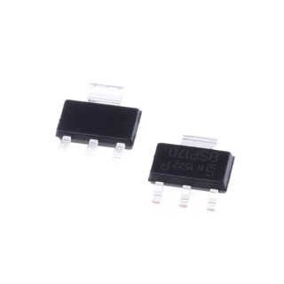Infineon SIPMOS Type P-Channel MOSFET, 1.9 A, 60 V Enhancement Mode, 4-Pin SOT-223 BSP170PH6327XTSA1