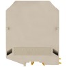 Weidmüller W Series Feed Through Terminal Block 1-Level Screw, Dark Beige, 1kV, 415A, 240mm², 70 mm² 1802780000