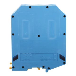 Weidmüller Blue W Series Feed Through Terminal Block Screw, 1-Level, 240 mm², 70 mm², 415A, 1kV 1822210000