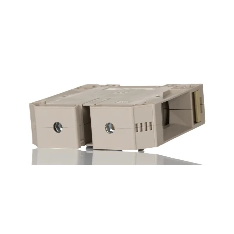 Weidmüller WDU Series Feed Through Terminal Block Dark Beige 21.15mm² 1-Level Screw IECEx/ATEX 1820550000