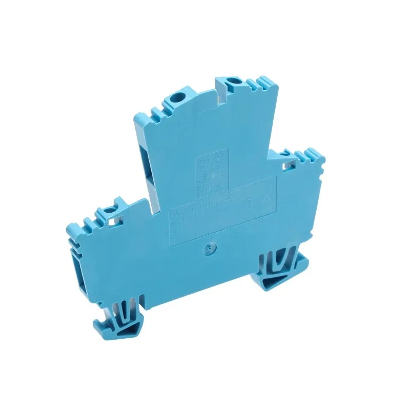 Weidmüller W Series Double Level Terminal Block Blue, 4mm² Cable CSA, 32A Current, 400V Screw Termination 1022380000