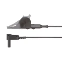 Schutzinger Connector Test Lead 32A, 1kV, Black, 1.5 m Lead Length RS MSWSAK 7418 / 2.5 / 150 / SW