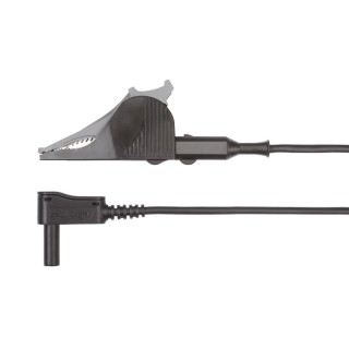 Schutzinger Connector Test Lead 32A, 1kV, Black, 1.5 m Lead Length RS MSWSAK 7418 / 2.5 / 150 / SW