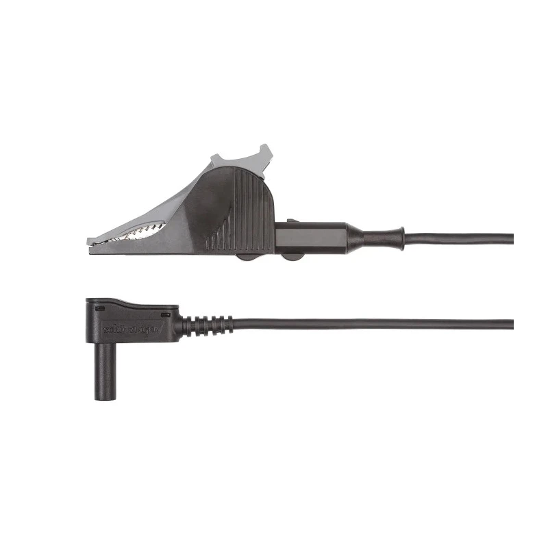 Schutzinger Connector Test Lead 32A, 1kV, Black, 1.5 m Lead Length RS MSWSAK 7418 / 2.5 / 150 / SW