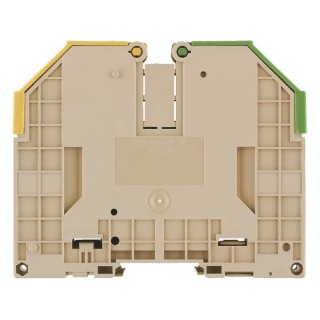 Weidmüller W Series 1-Level Screw DIN Rail Terminal Block Yellow Green 120mm² 16 mm² 1037300000