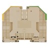 Weidmüller W Series 1-Level Screw DIN Rail Terminal Block Yellow Green 120mm² 16 mm² 1037300000
