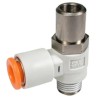 SMC Flow Controller AS Series Speed Controller Tube Outlet Connection R Thread 1 Mpa Operating Pressure AS2311F-01-04SD