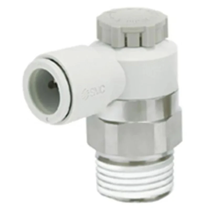 SMC AS Series Speed Controller Metric Tube, Maximum Operating Pressure 1 Mpa, Model AS1211F-M5-04A