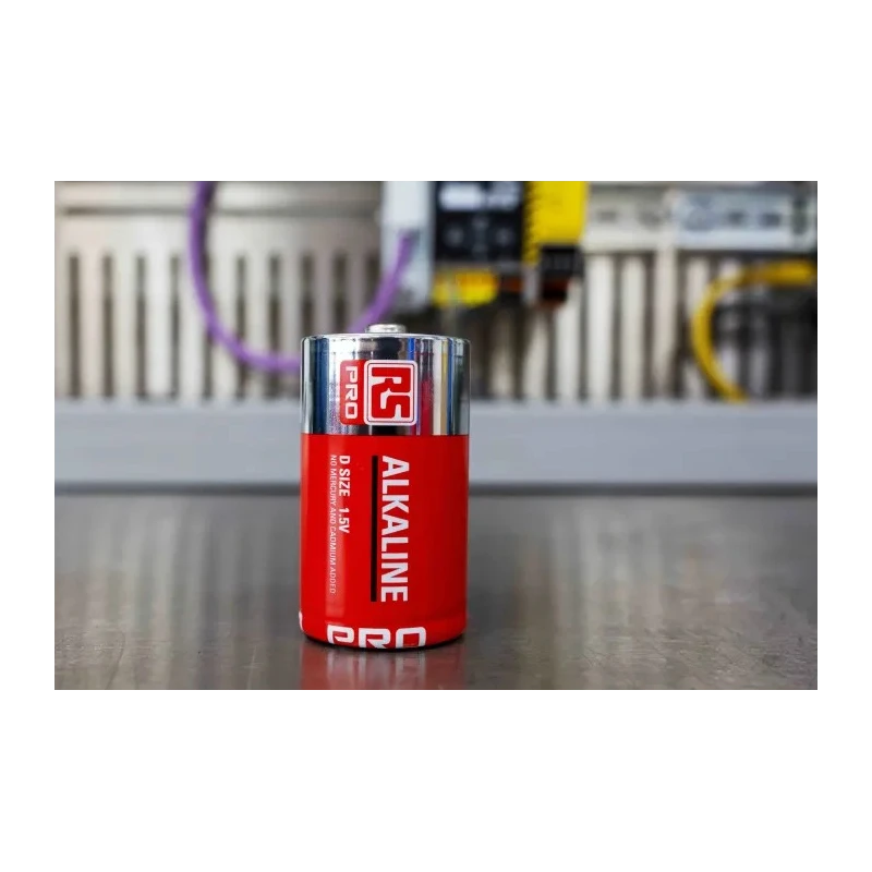 RS PRO 1.5 V Alkaline D Battery 2.4Ah LR20 Model 826-4423