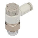 SMC AS Series Speed Controller Stainless Steel Pneumatic Flow Regulator 1/8 in Inlet, 4 mm Outlet AS2201F-01-04SA