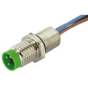 Murrelektronik Limited Circular Connector 3 Contacts Bulkhead Mount M8 Plug Female IP67 7000-08552-9700050