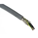 RS PRO Control Cable 5 Cores 0.75mm² 18 AWG Screened Stranded Grey Polyvinyl Chloride Sheath 50 m 827-4155