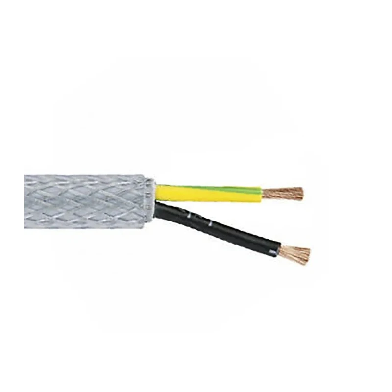 RS PRO Control Cable 2 Cores 0.75mm² 18 AWG Screened Transparent Polyvinyl Chloride Sheath 50 m 827-4202
