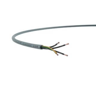 RS PRO ÖLFLEX® CLASSIC 115 CY Control Cable 18 Cores 1.5mm² 15 AWG 50m Screened Stranded Grey Polyvinyl Chloride 827-4209
