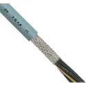 RS PRO Control Cable 18 Cores 0.75mm² 18 AWG Screened Stranded Grey Polyvinyl Chloride Sheath 50 m 827-4195