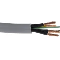 RS PRO Control Cable, 4 Cores 6mm² 9 AWG Unscreened 50 m Grey Polyvinyl Chloride Sheath 827-4271