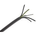 RS PRO Control Cable 5 Cores 0.5mm² 20 AWG Unscreened Grey Polyvinyl Chloride Sheath 50 m 827-4274