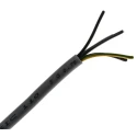RS PRO Control Cable, 5 Cores 0.75mm² 18 AWG, Unscreened, 50 m Length, Grey Polyvinyl Chloride Sheath 827-4278