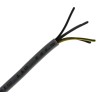 RS PRO Control Cable, 5 Cores 0.75mm² 18 AWG, Unscreened, 50 m Length, Grey Polyvinyl Chloride Sheath 827-4278