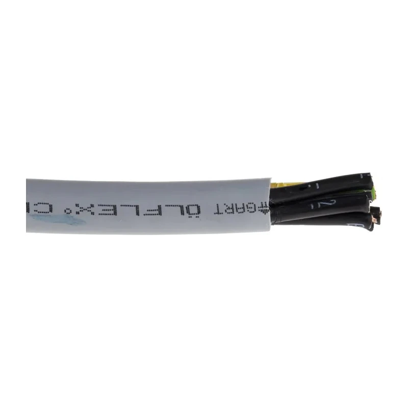 RS PRO Control Cable 5 Cores 6mm² 9 AWG Unscreened Grey Polyvinyl Chloride Sheath 50 m 827-4284