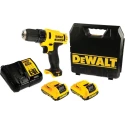DeWALT Cordless Drill Driver 10.8 V, 180 W, 10 mm Keyless Chuck, 24 Nm Torque, 1500 rpm 400 rpm DCD710D2-QW