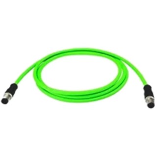 Telegartner Sensor Actuator Cable Male 4 way M12 Straight to Male 8 way M12 Straight 1 m L80210A0001
