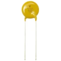 Vishay Single Layer Ceramic Capacitor 680 pF 440V AC ±20% Y5U Dielectric AY2 Series Through Hole Radial AY2681M29Y5US63L7