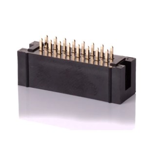 3M 303 Series Straight Through Hole PCB Header, 16 Contacts, 2.54 mm Pitch, 2 Row, Shrouded 30316-6002HB