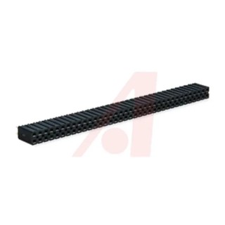 3M 929 Series Straight Through Hole PCB Socket, 72-Contact, 2 Row, 2.54 mm Pitch, Solder Termination 929975-01-36-RK