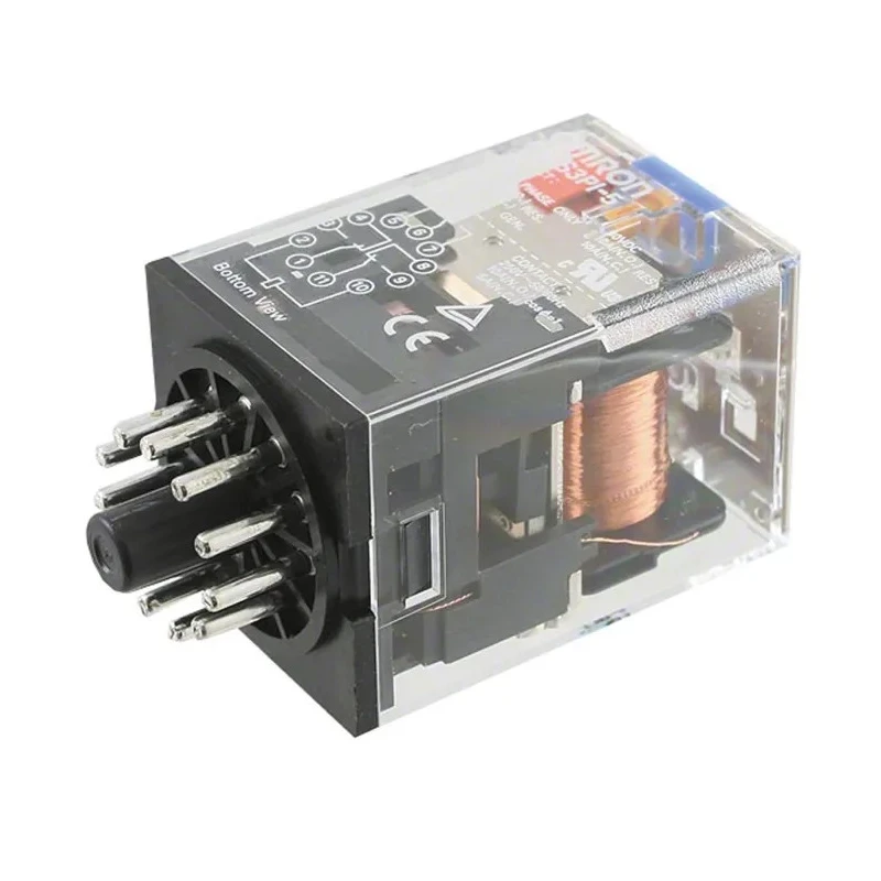 Omron Power Relay 110V DC Coil, 10A Switching Current, 3PDT Contact Configuration MKS3PI-5 110VDC