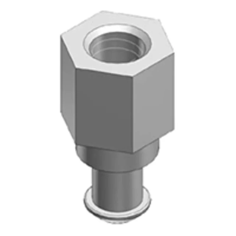 SMC 32 mm Vacuum Pad with Female Thread M5 x 0.8, Series ZPT, Vertical Vacuum Entry, Buffer Included ZPT3-B5
