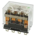 Omron Power Relay 120V AC Coil, 10A Switching Current, 4PDT Contact Configuration LY4F AC120