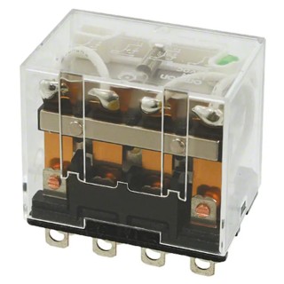 Omron Power Relay 120V AC Coil, 10A Switching Current, 4PDT Contact Configuration LY4F AC120