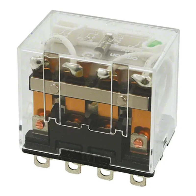 Omron Power Relay 120V AC Coil, 10A Switching Current, 4PDT Contact Configuration LY4F AC120