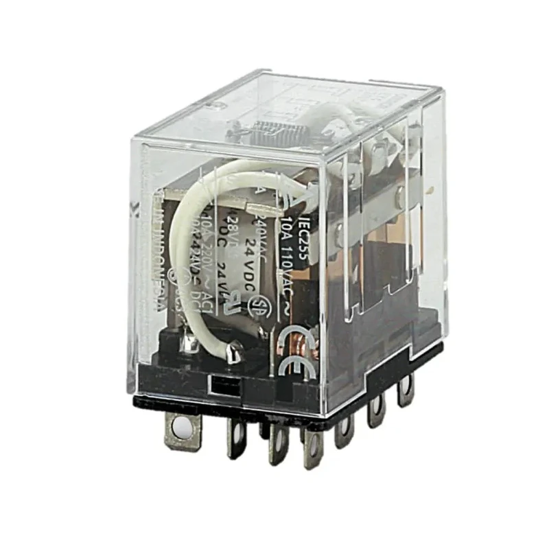 Omron Power Relay 24V DC Coil 10A Switching Current 4PDT LY4N-D2 24VDC