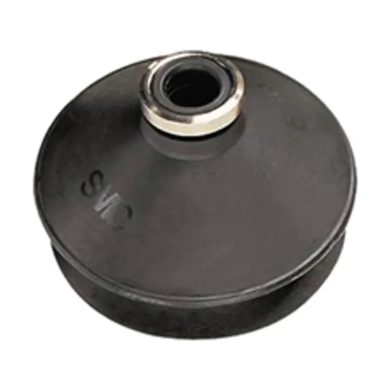 SMC 13 mm Flat Silicon Rubber Vacuum Cup with Buffer ZP13US