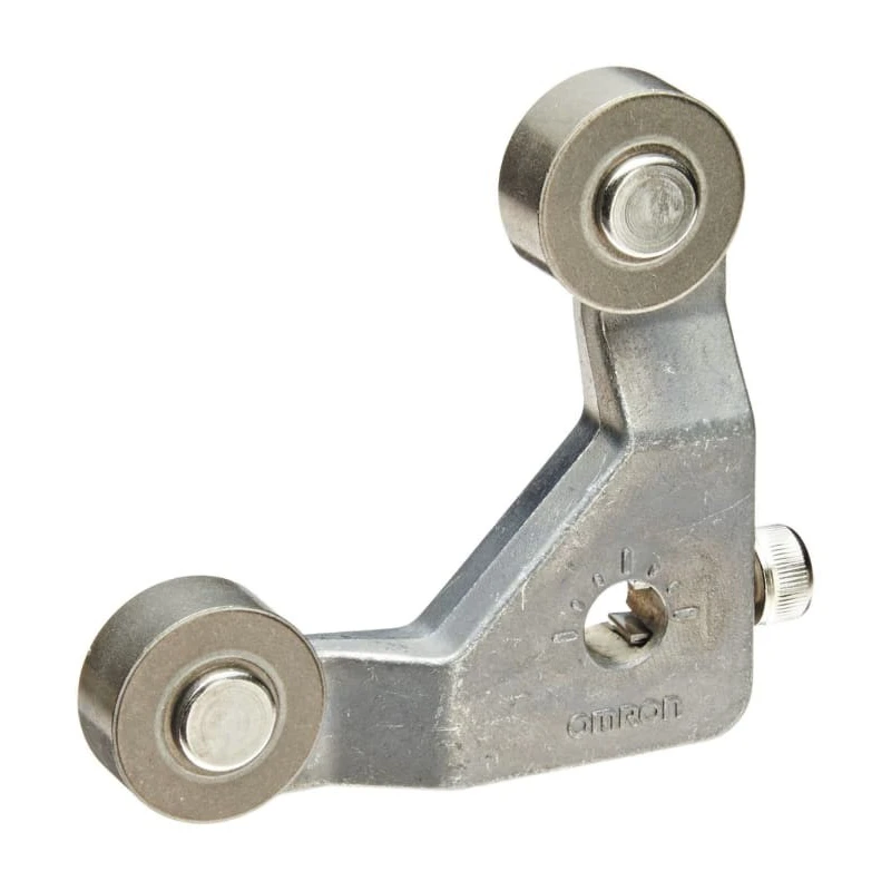 Omron D4A-N Series Fork Roller Lever Actuator, SPDT Contact, IP67 Rated, 10A Switching Current D4A-E20