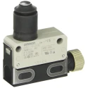 Omron D4E-N Series Plunger Limit Switch, SPDT Contact, IP67 Die Cast Zinc Housing, 250V AC, 5A 