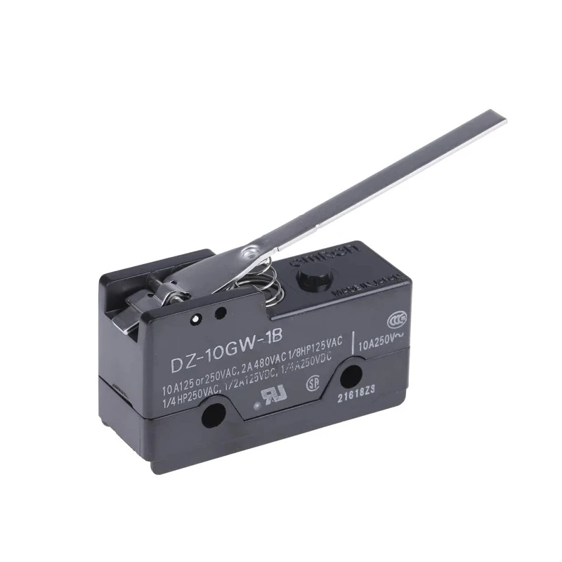 Omron DZ Series Lever Limit Switch, DPDT, IP00, 250V AC, 10A 