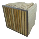 RS PRO Micro Glass Bag Filter HVAC Air Filter F9 Grade 492mm Width 592mm Height 635mm Depth 827-9548