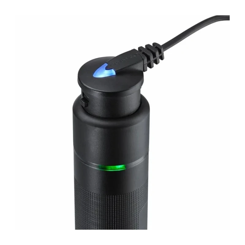 LEDLENSER LED Tactical Torch Black Rechargeable 5000lm LED Luminosity 700m Beam Distance X21R