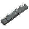 3M 9100 Series Straight Through Hole PCB Socket, 34-Contact, 2 Row, 2.54 mm Pitch, 12A Current, Solder 9134-4500PL