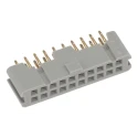 3M 9100 Series Straight Through Hole PCB Socket, 20-Contact, 2 Row, 2.54 mm Pitch Solder Termination 9120-4500PL