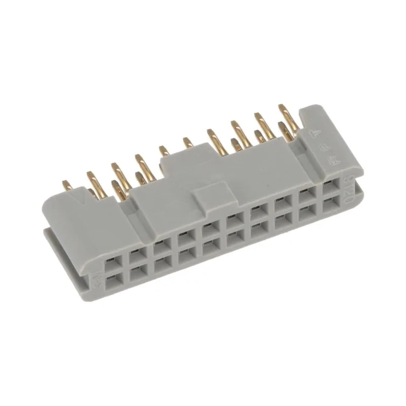 3M 9100 Series Straight Through Hole PCB Socket, 20-Contact, 2 Row, 2.54 mm Pitch Solder Termination 9120-4500PL