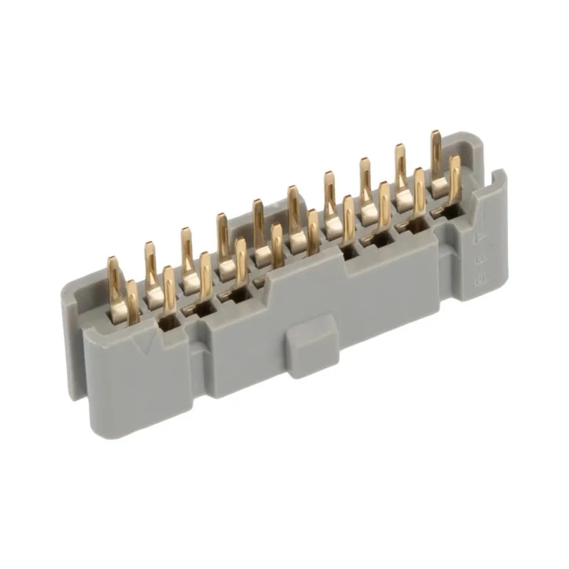 3M 9100 Series Straight Through Hole PCB Socket, 20-Contact, 2 Row, 2.54 mm Pitch Solder Termination 9120-4500PL