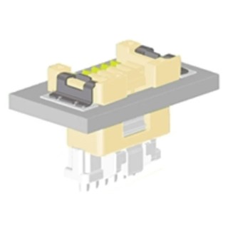 Molex CLIK-Mate Series Straight Surface PCB Socket, 6-Contact, 1 Row, 1.5 mm Pitch, Solder Termination 503395-0610